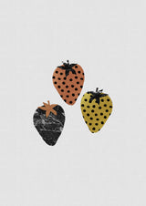 Scandi Strawberries Poster och Canvastavla