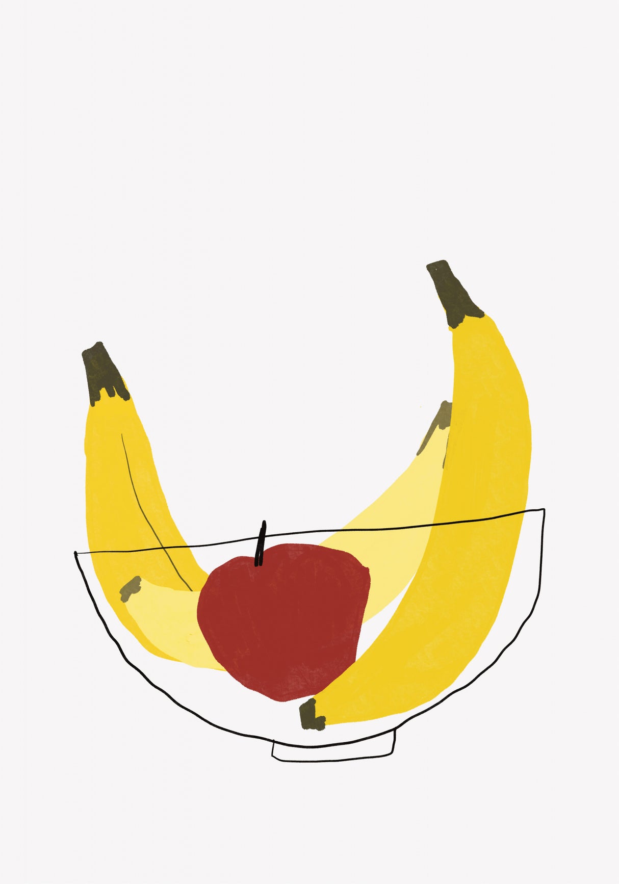 Fruit Bowl Poster och Canvastavla
