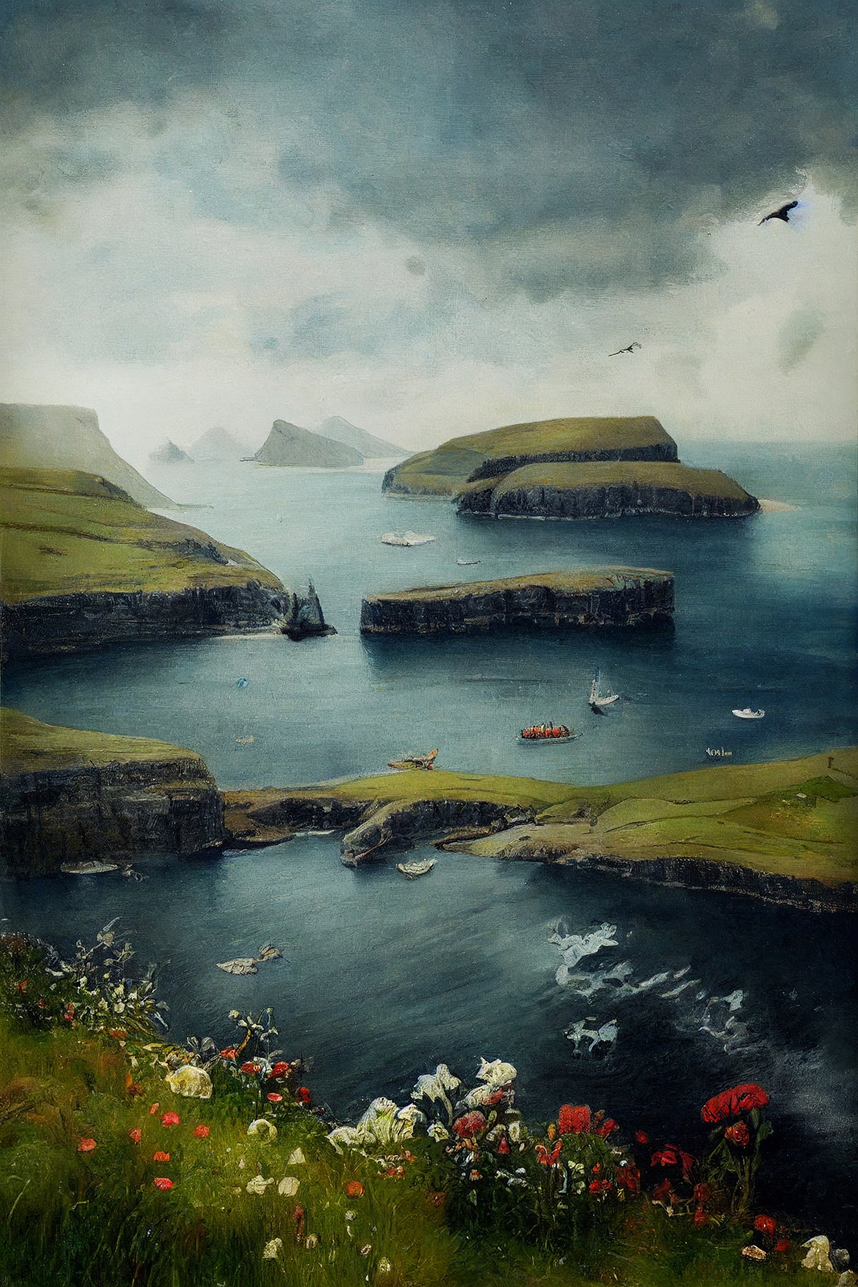Beautiful Islands No 2 Poster och Canvastavla
