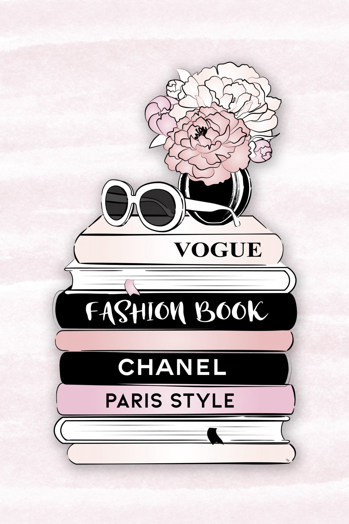 Style Books Poster och Canvastavla
