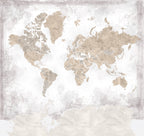 Kacia world map Poster och Canvastavla
