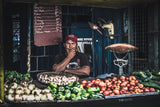 Cuban street market Poster och Canvastavla