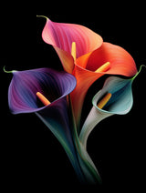 Art Flower 6 Poster och Canvastavla