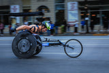 Chicago Marathon Poster och Canvastavla