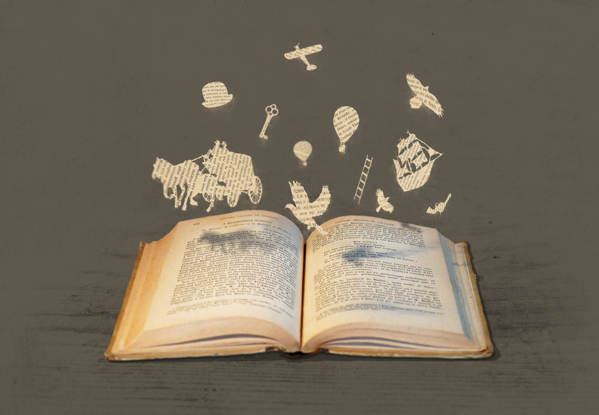 Words Take Flight Poster och Canvastavla