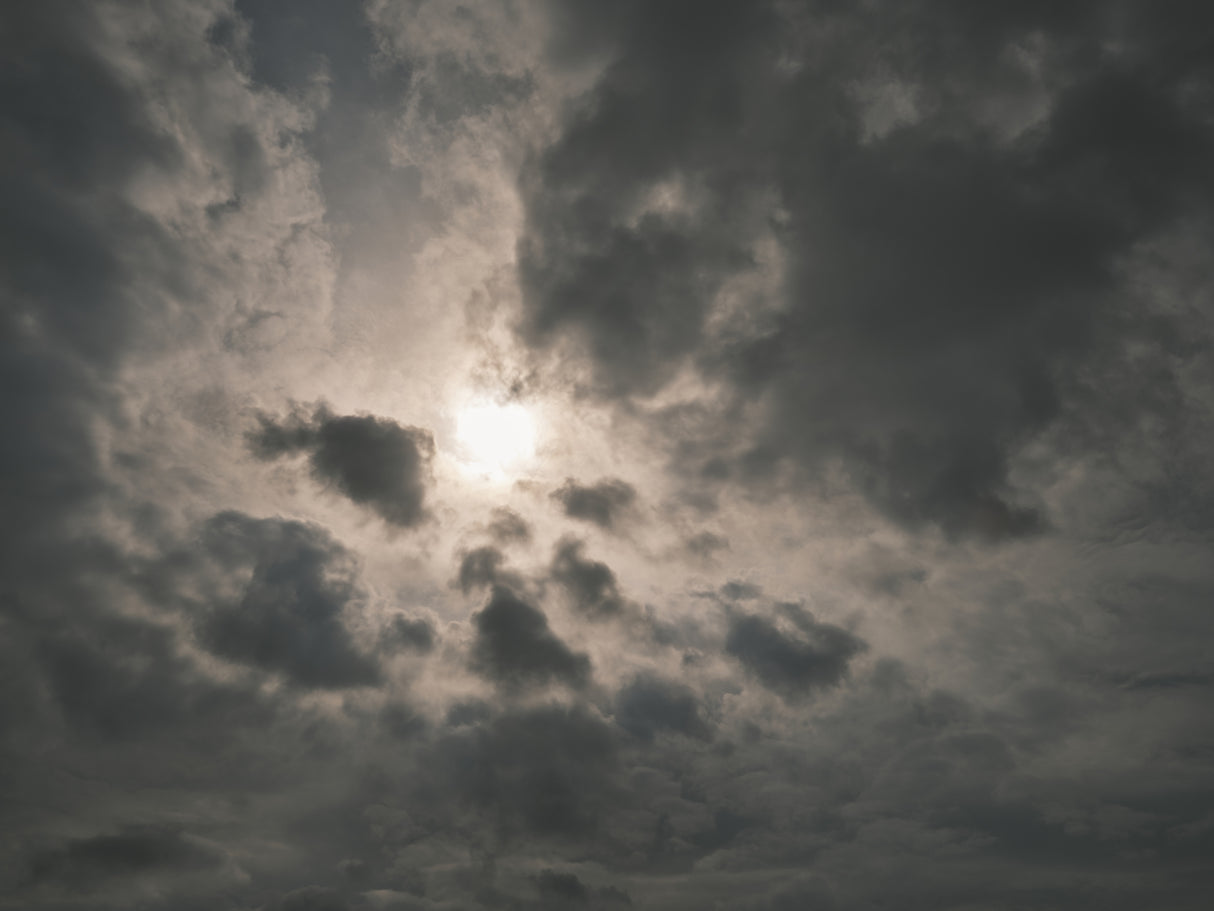 cloudy weather and sky background Poster och Canvastavla
