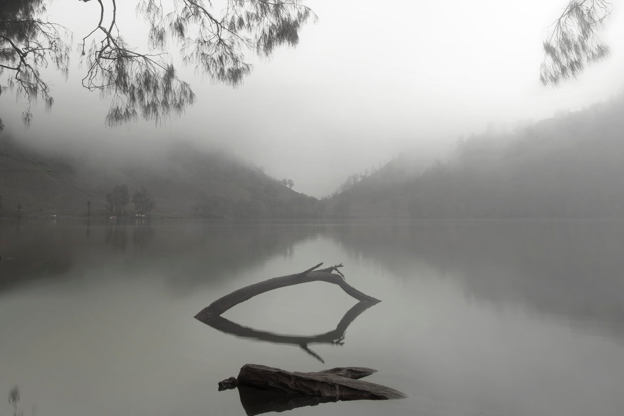 Ranu Kumbolo Morning Poster och Canvastavla