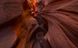 Slot Canyon Poster och Canvastavla