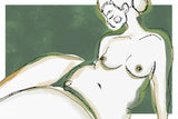 Sensuality (Green Version) Poster och Canvastavla