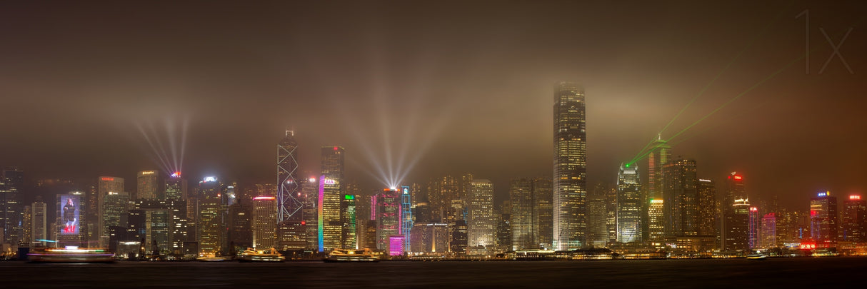 Hong Kong Island Poster och Canvastavla