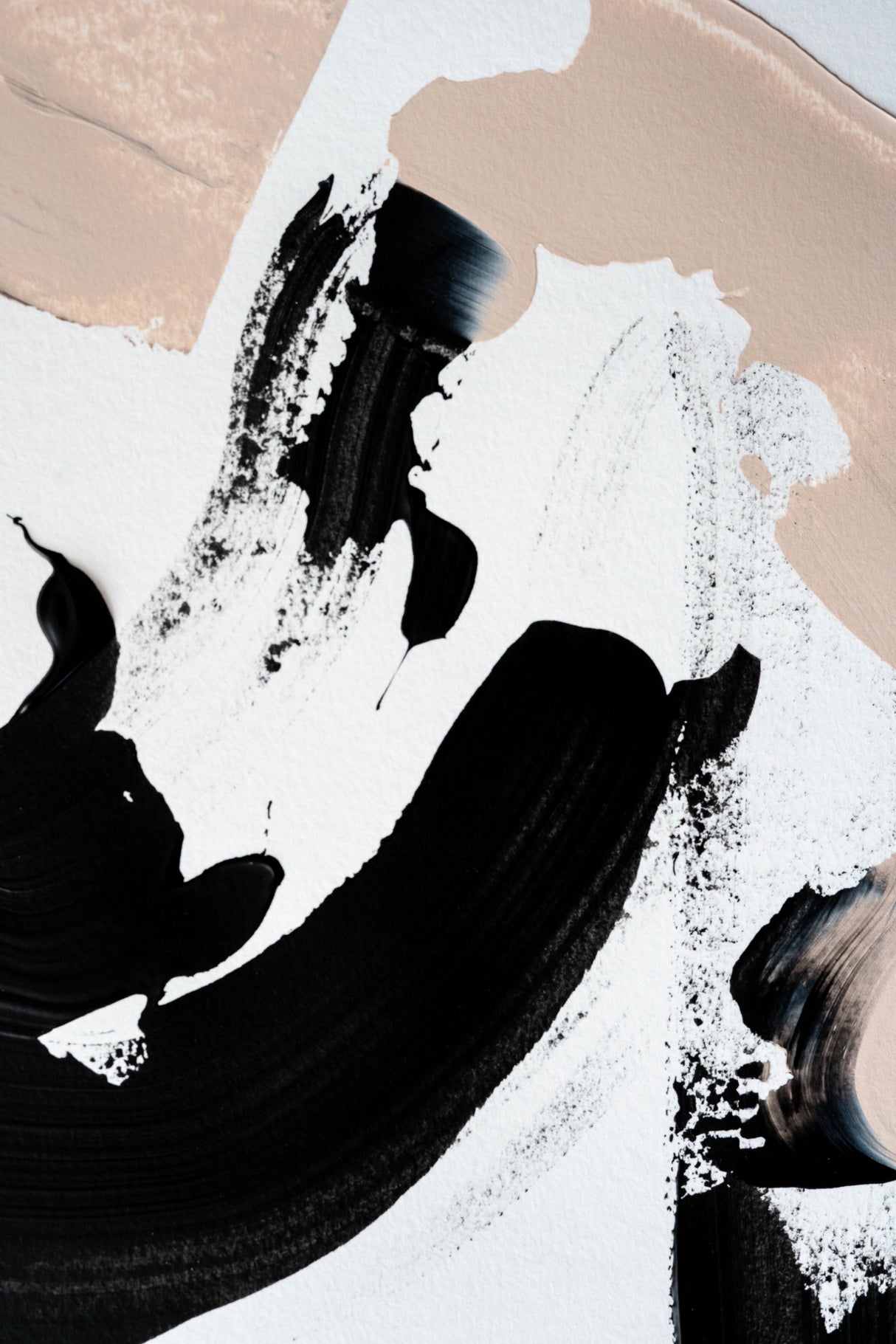 Black and Nude No 1 Poster och Canvastavla