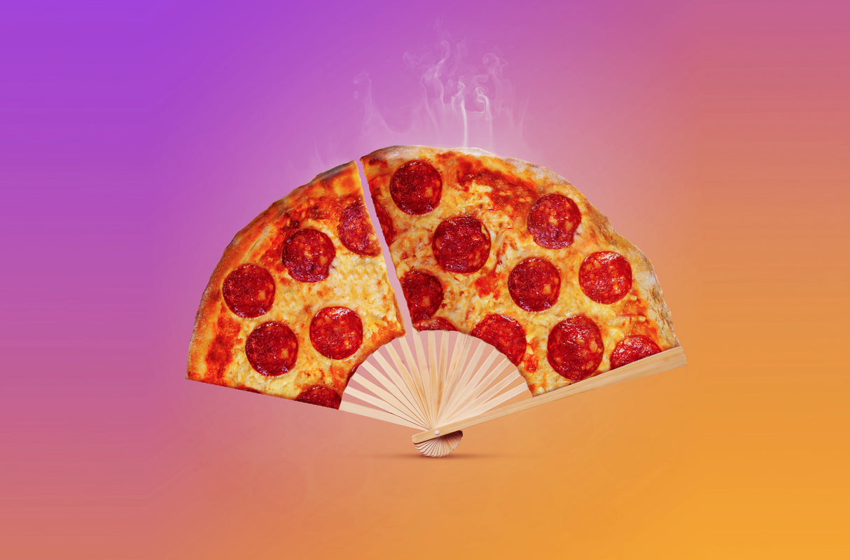 Pizza Fan Poster och Canvastavla