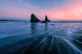 Beach sunset Poster och Canvastavla