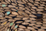 Wooden boats Poster och Canvastavla