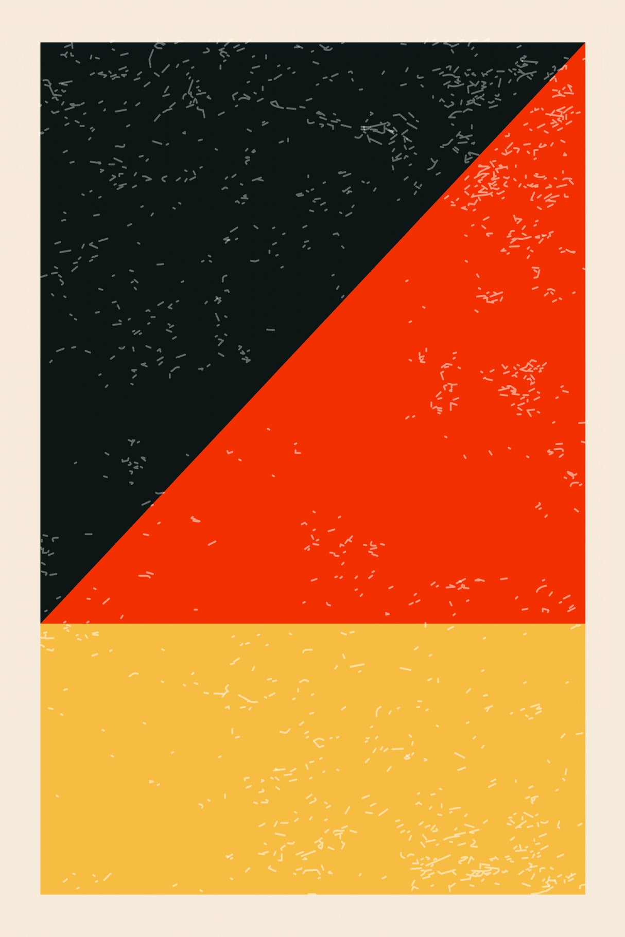 Minimal Abstract Shapes Series #9 Poster och Canvastavla