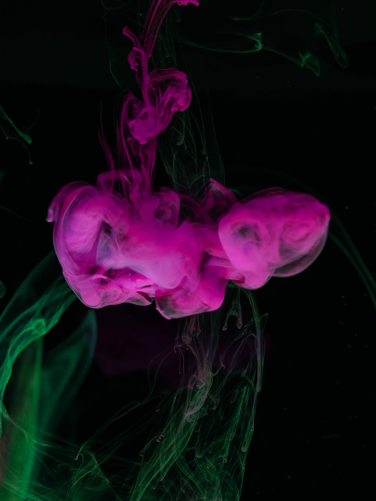 ink in water Poster och Canvastavla