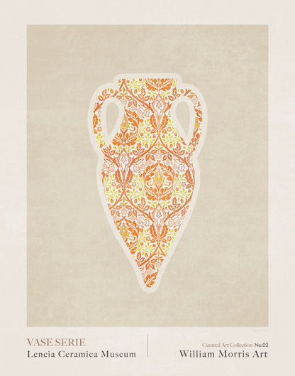 William Morris 211x14in Print By Bohonewart Vas och keramikposter