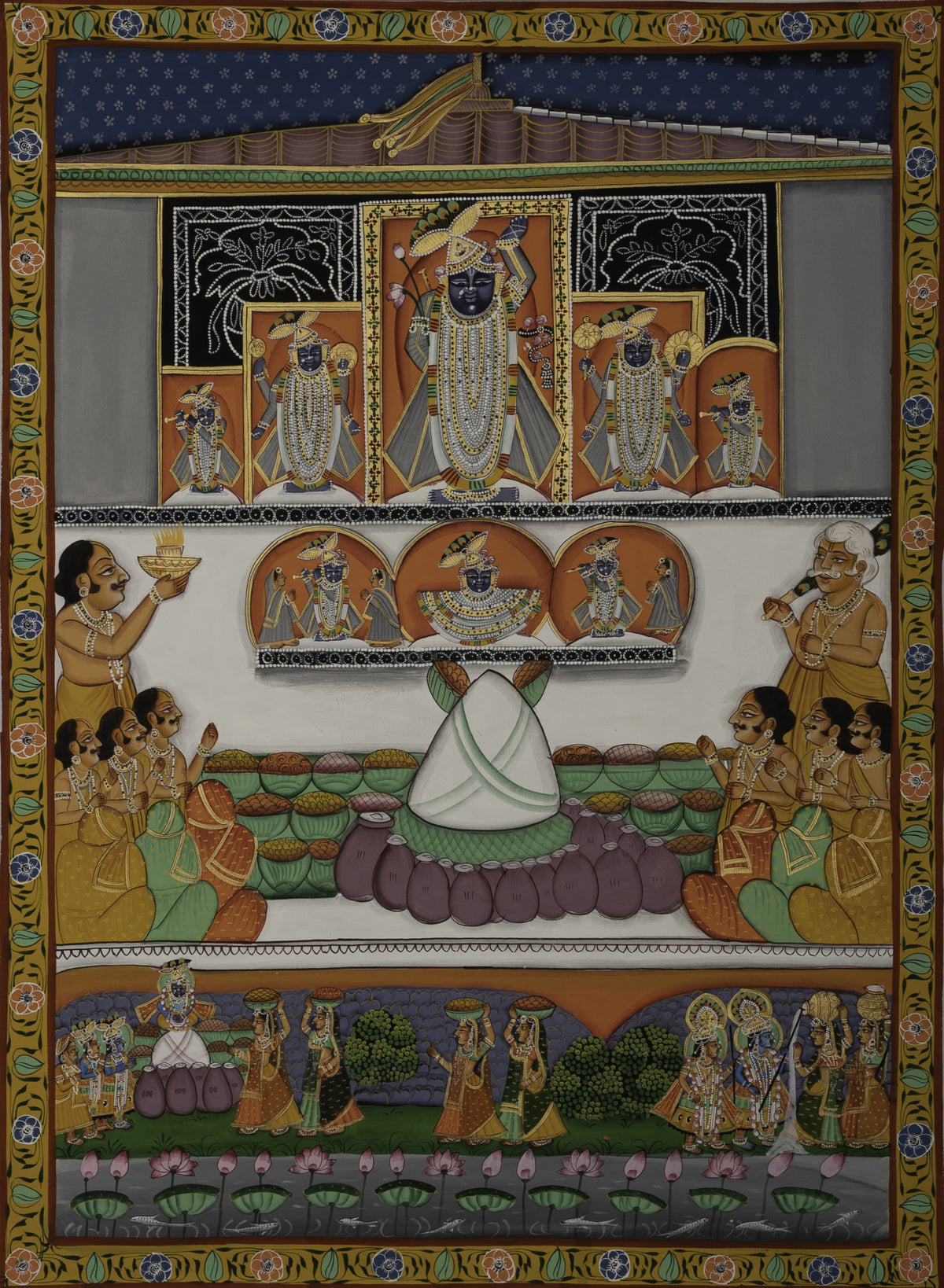 PICHWAI PAINTING Poster och Canvastavla