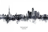 Tashkent Uzbekistan Skyline Poster och Canvastavla