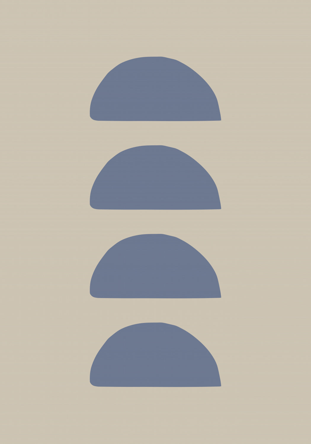 Organic Shapes 06 Poster och Canvastavla