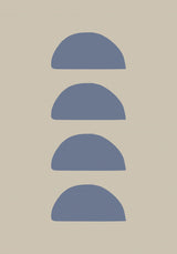 Organic Shapes 06 Poster och Canvastavla