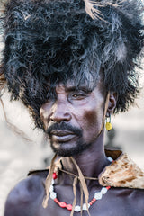 Man of the Dassenech Poster och Canvastavla