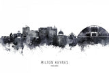 Milton Keynes England Skyline Poster och Canvastavla