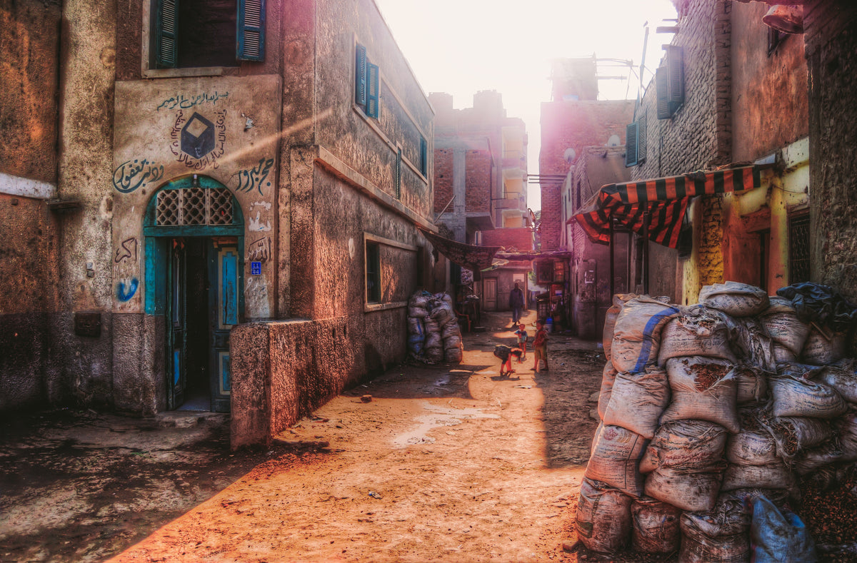 Dahab Island, Cairo, Egypt. Poster och Canvastavla