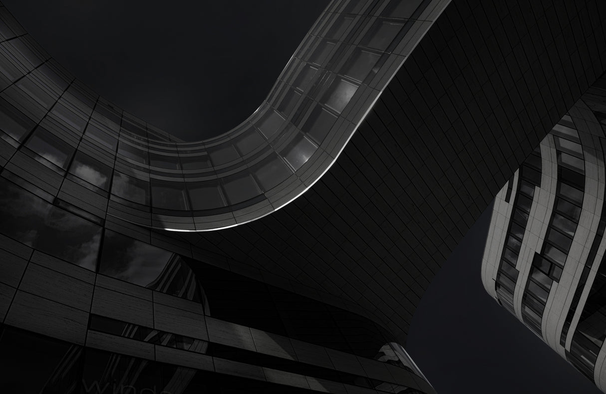 Curves in the dark Poster och Canvastavla