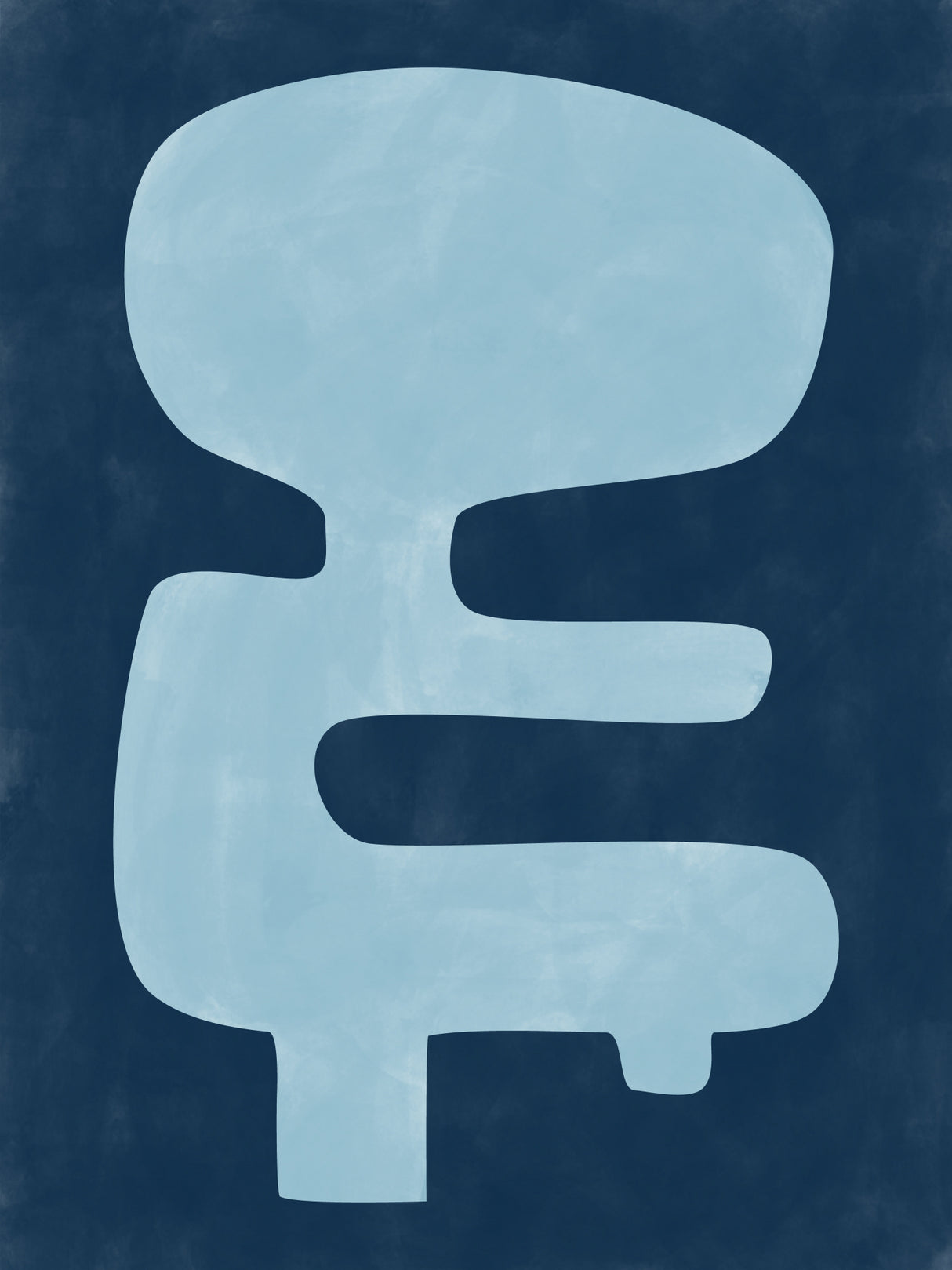 3x4 Aspectratiobluerust72 Poster och Canvastavla