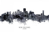 New Orleans Louisiana Skyline Poster och Canvastavla