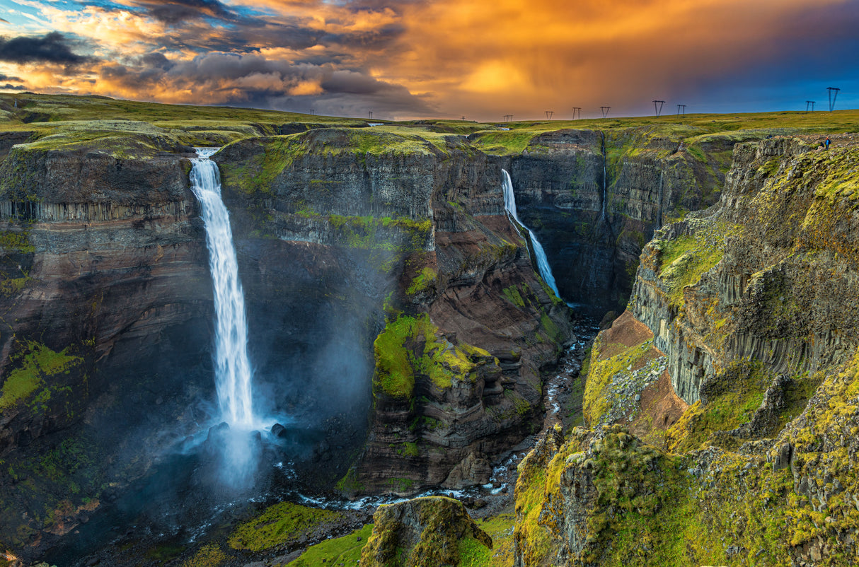 Haifoss and Granni Poster och Canvastavla