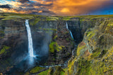 Haifoss and Granni Poster och Canvastavla