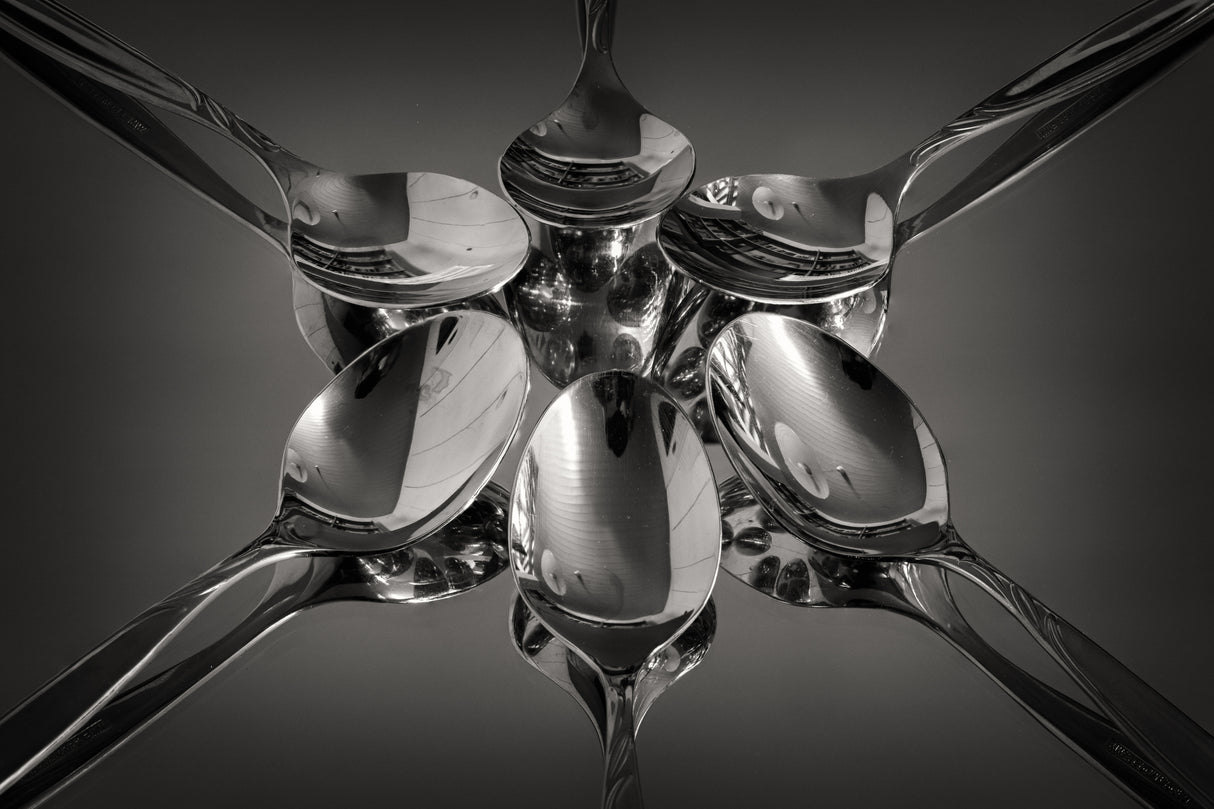 spoon mirror Poster och Canvastavla