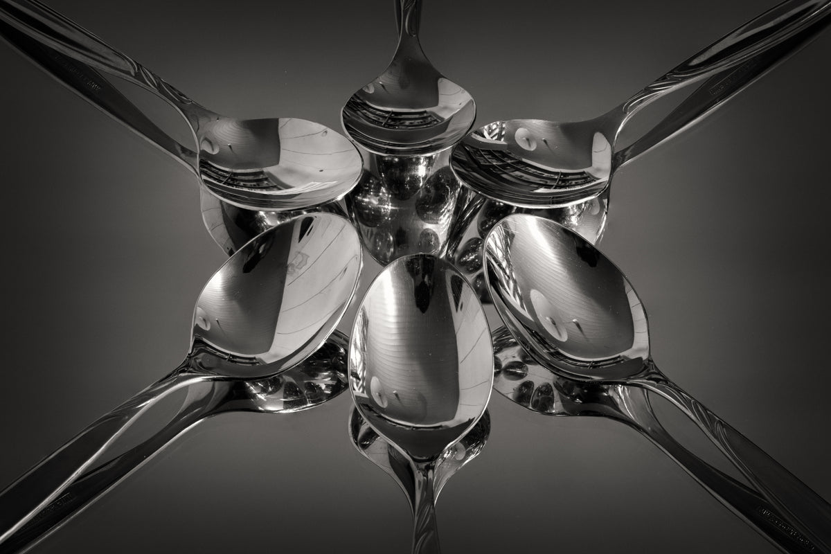 spoon mirror Poster och Canvastavla