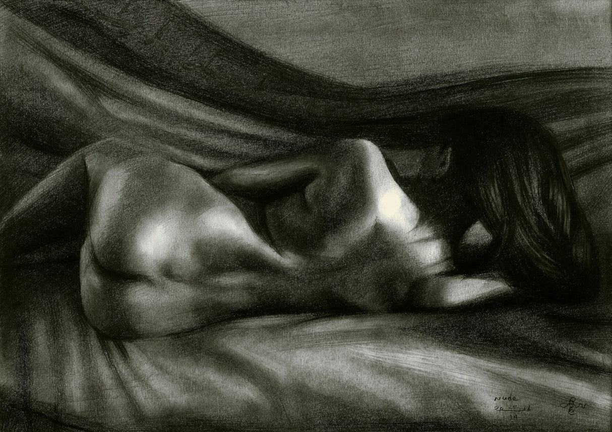 Artistic nude - 25-03-16 Poster och Canvastavla