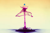 Splash Color Water Poster och Canvastavla