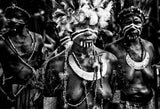 At the Mt. Hagen sing sing festival - Papua New Guinea Poster och Canvastavla