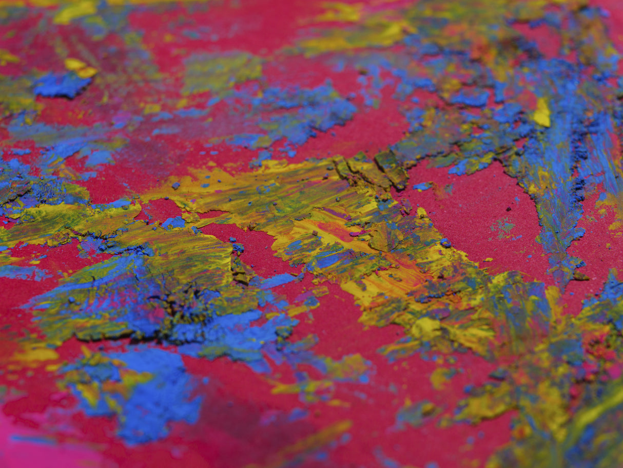 colored paints Poster och Canvastavla