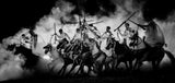 b w horse Poster och Canvastavla