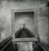 The frame of confused to choice which way Poster och Canvastavla