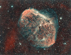 Crescent Nebula Poster och Canvastavla