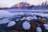 Rocky Mountain‘s Winter Charm Poster och Canvastavla