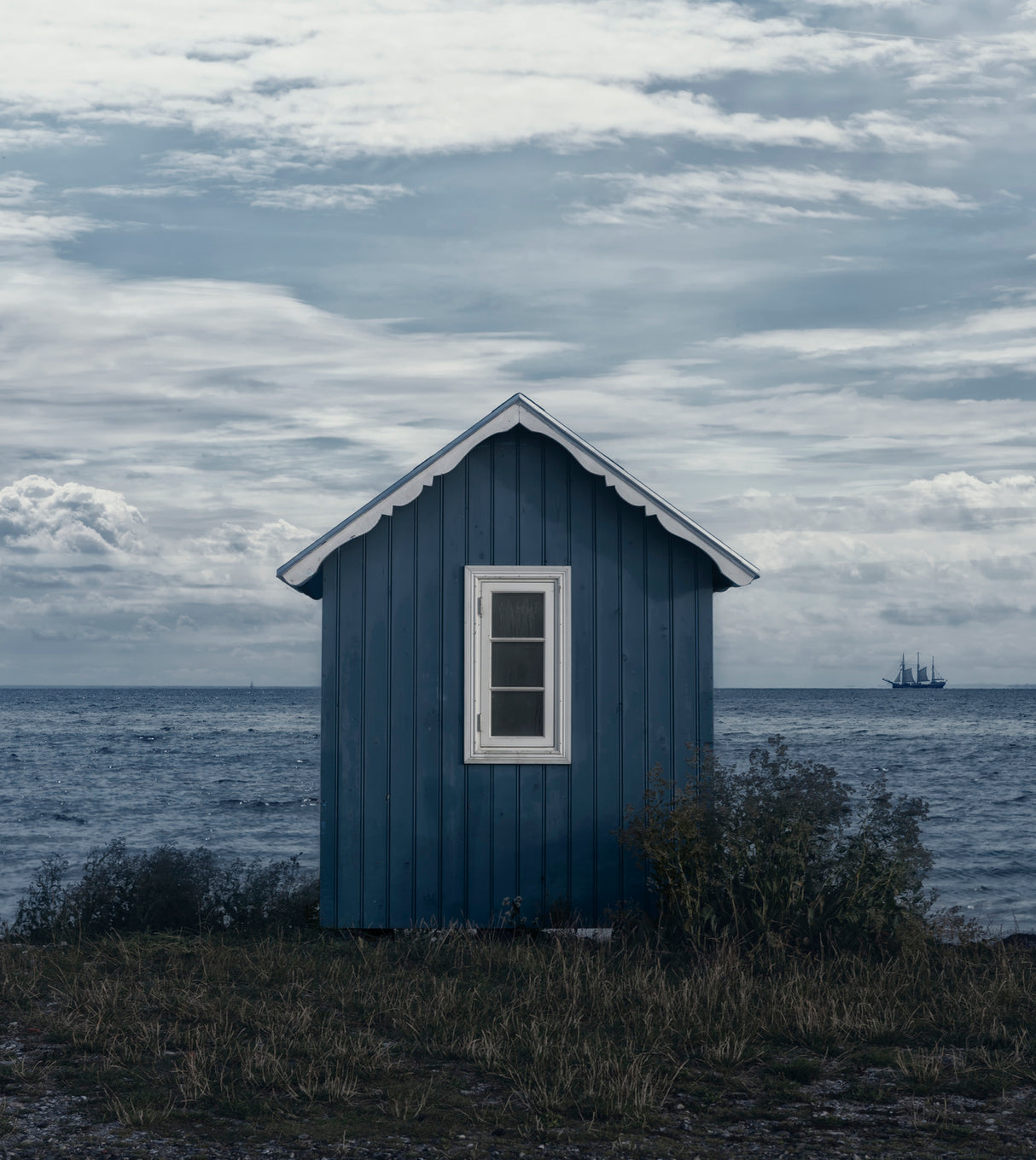Beach hut Poster och Canvastavla