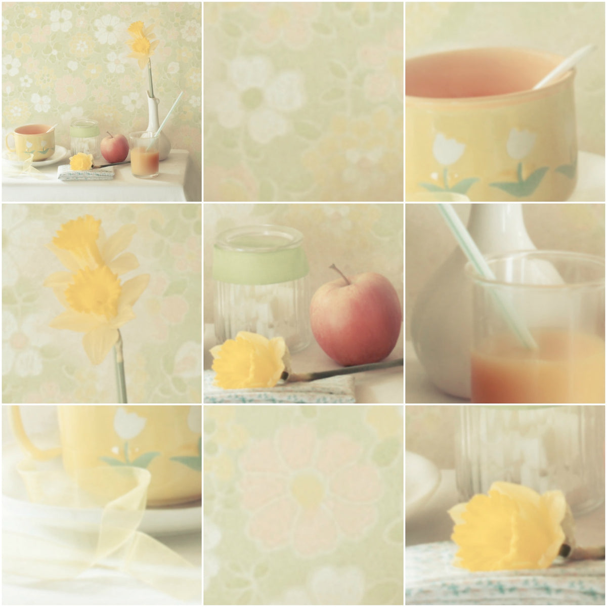 Yellow Collection Poster och Canvastavla