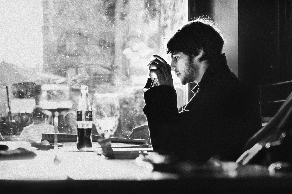 Man by the window Poster och Canvastavla