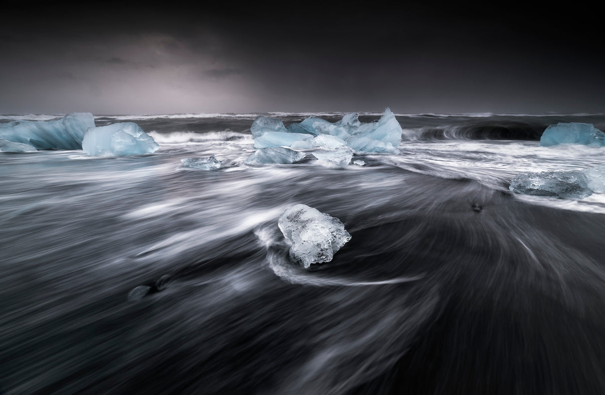 Jokulsarlon ices Poster och Canvastavla