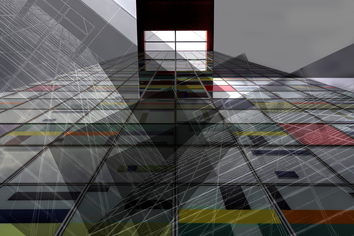 Skyward - Steel and Glass Combines Poster och Canvastavla
