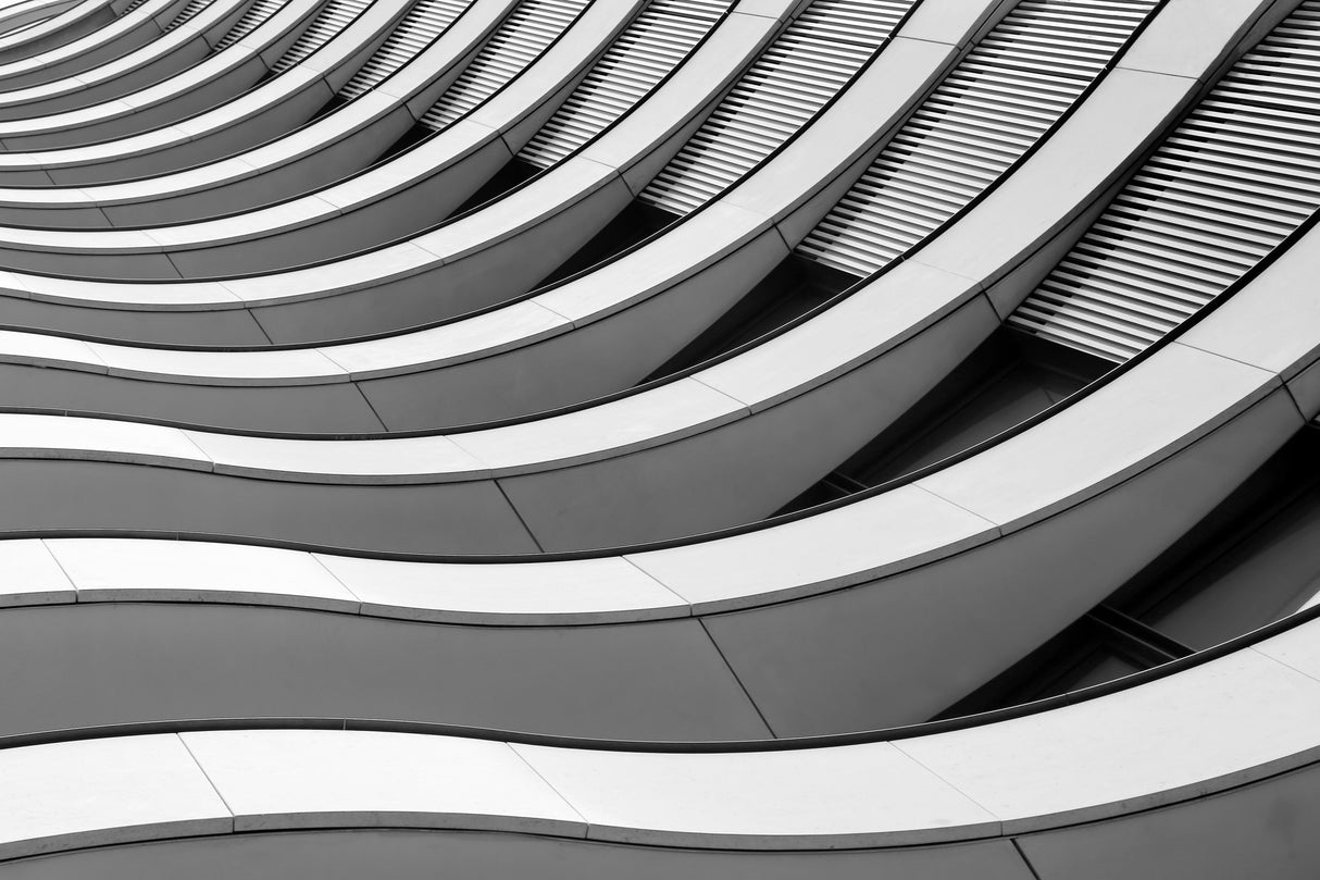 City waves Poster och Canvastavla