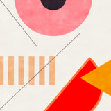 Mid Bauhaus Geometry 2 Poster och Canvastavla